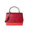 Michael Kors Mott Medium Leather Satchel Convertible Crossbody Bag-20249105