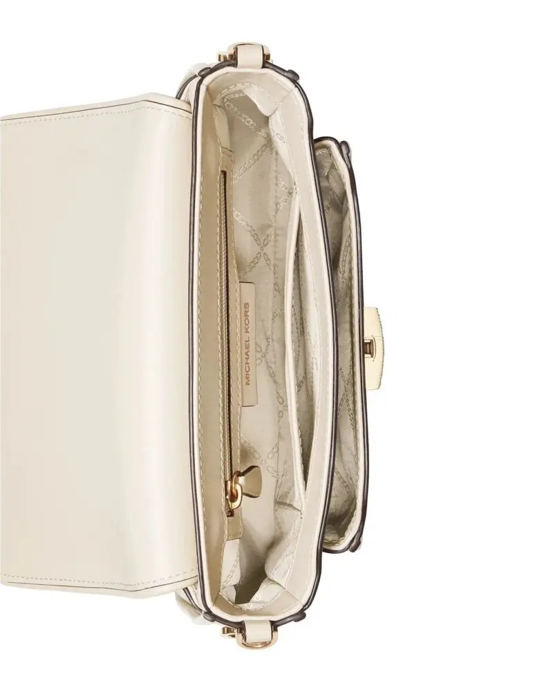 Michael Kors Bradshaw Medium Leather Messenger Bag - Image 4