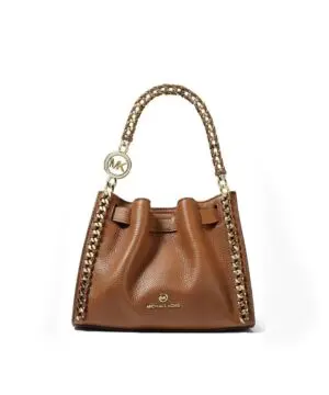 Michael Kors Small Mina Leather Chain Crossbody-20249168