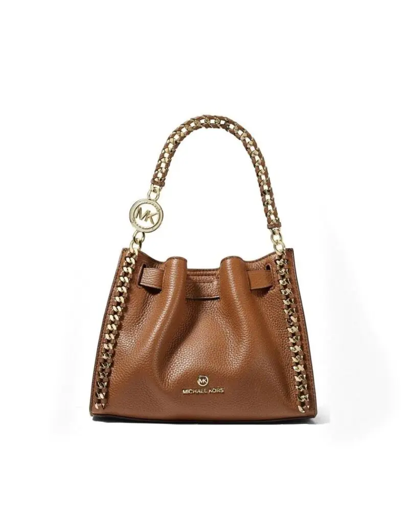 Michael Kors Small Mina Leather Chain Crossbody-20249168