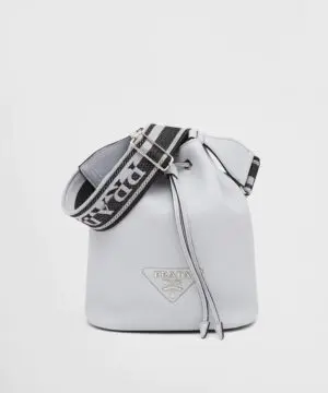 Prada Cornflower Leather Bucket Bag-20239164