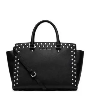MICHAEL Michael Kors Large Selma Jewel-Trim Satchel-20234842