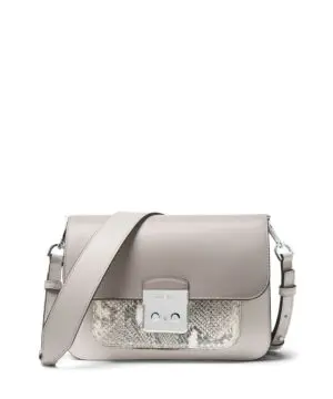 MICHAEL Michael Kors Sloan Editor Large Shoulder Bag - Silver Hardware-20224657