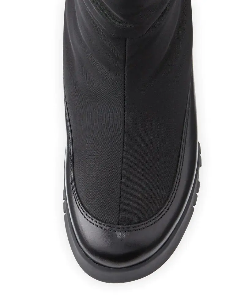 Prada Linea Rossa Nylon Platform Snow Boot - Image 3
