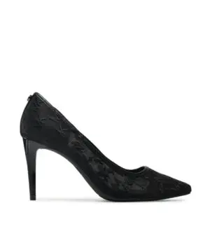 Michael Kors Dorothy Flex Pumps In Black Embroidered Mesh-20242395