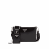 Prada Brushed Leather Shoulder Bag-20254315