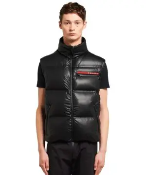 Prada Light Nylon Down Vest-20248274