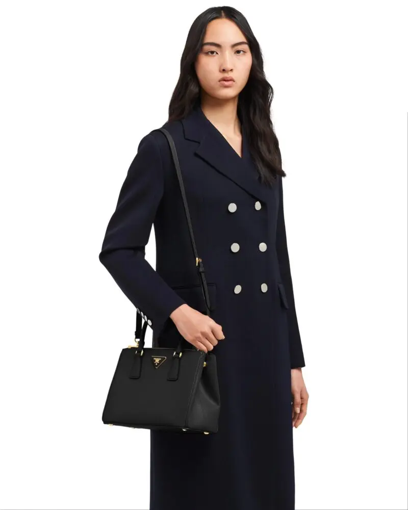 Prada Double Nylon And Saffiano Leather Bag - Image 2