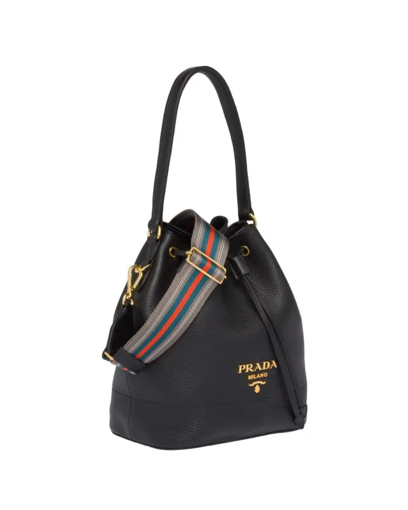 Prada Leather Bucket Bag - Image 3