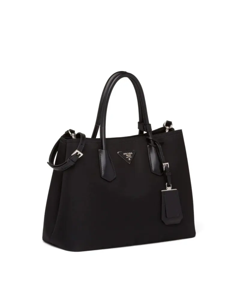 Prada Double Nylon And Saffiano Leather Bag - Image 4