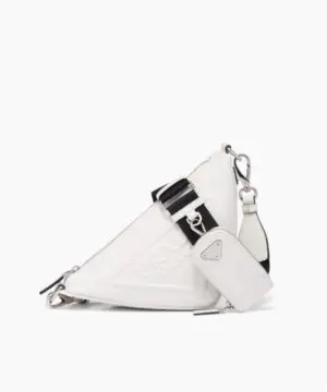 Prada Leather Prada Triangle Shoulder Bag-20245215