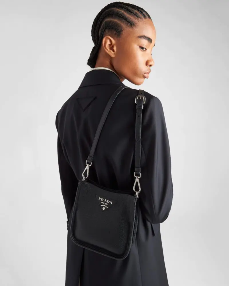 Prada Leather Mini Shoulder Bag - Image 2