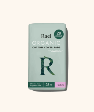 2025 08 14 08 57 43 Organic Cotton Cover Pads Rael Rg16 V10 01 Dtc Regular 16 Count Box Front Bd4Dd2