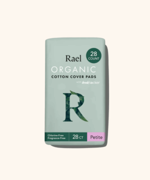2025 08 14 08 58 19 Organic Cotton Cover Pads Rael Rg16 V10 01 Dtc Regular 16 Count Box Front Bd4Dd2