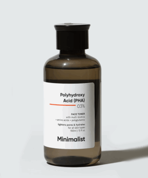 Polyhydroxy Acid (PHA) 3% Face Toner – Gentle Exfoliation for Radiant Skin