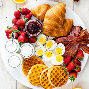 Breakfast board