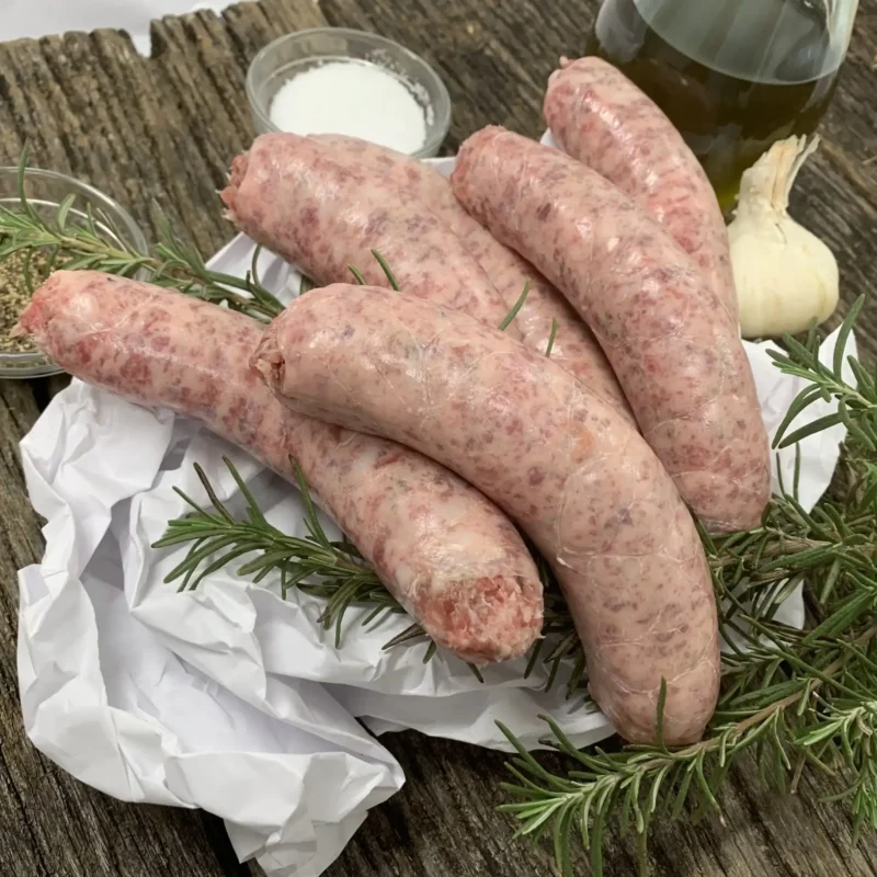 Pasture-raised heritage fresh sweet+hot italian pork sausage link combo, non-gmo, raised w/o antibiotics - image 2