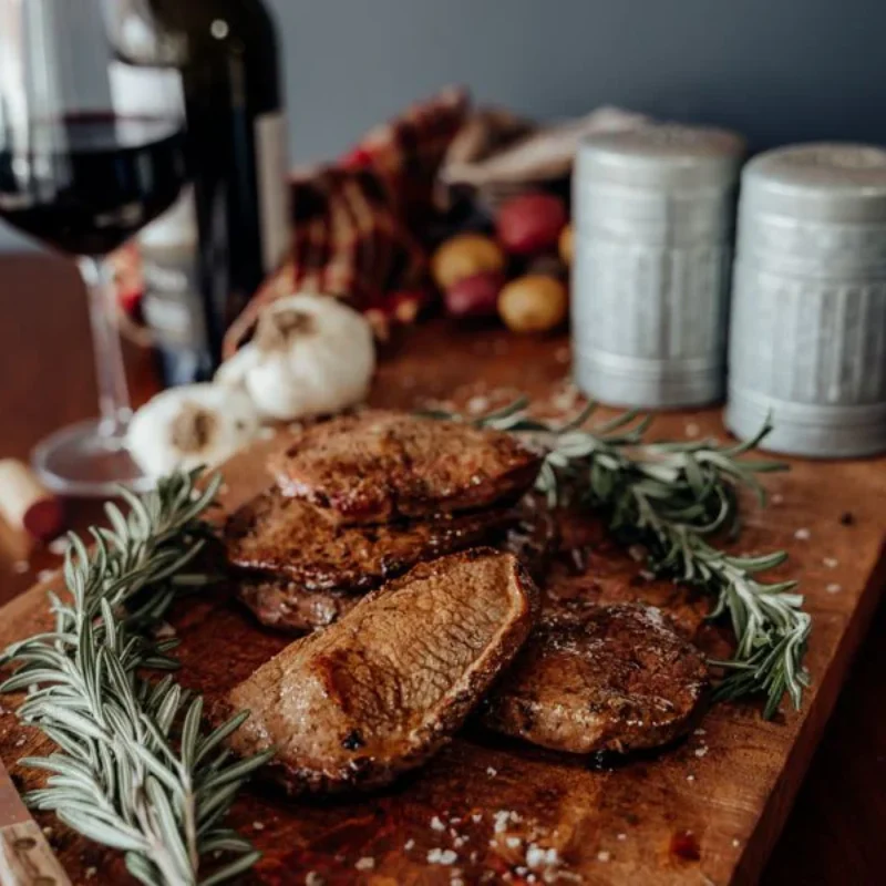 100% grass-fed local beef sandwich steak - image 2