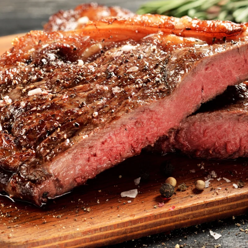 100% grass-fed local ny strip top loin beef roast, raised w/o antibiotics - image 2