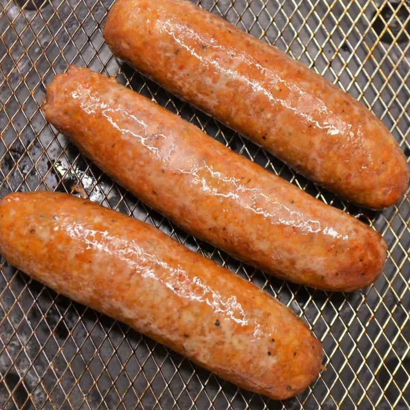 Pasture-raised heritage fresh sweet+hot italian pork sausage link combo, non-gmo, raised w/o antibiotics - image 2