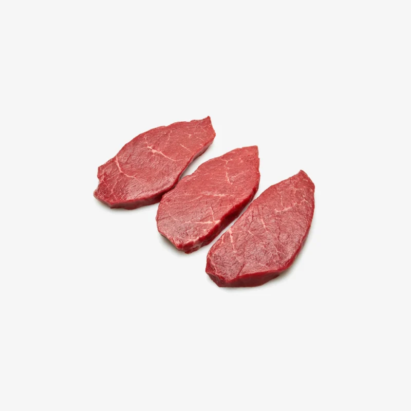 100% grass-fed local beef sirloin tip steak