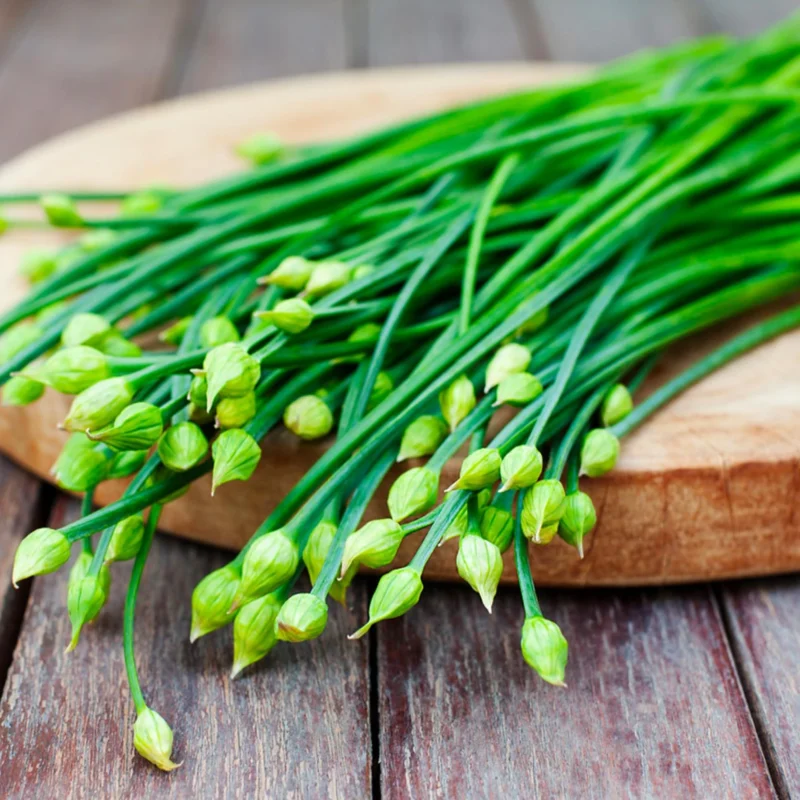 Garlic chives with flower 1 lb - image 3