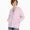 Womens sweet daisy simply true fleece zip hoodie 108043 1 lg