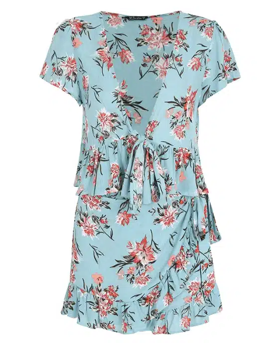 Noralux Floral-Print Romper - Image 5