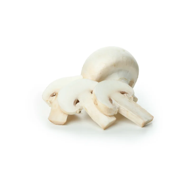 Organic white mushrooms 8oz - image 2