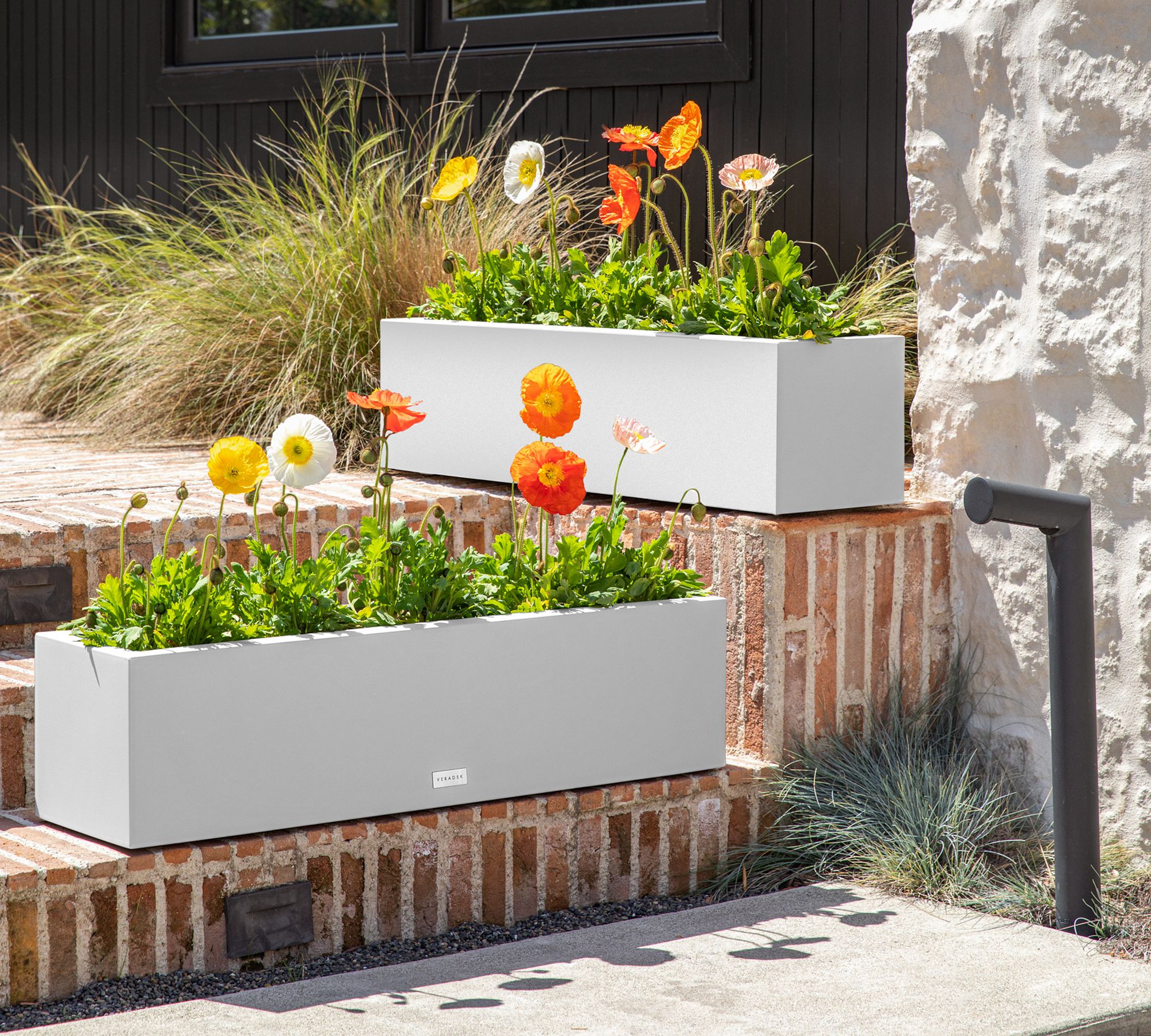 All weather eco trough outdoor planters 1