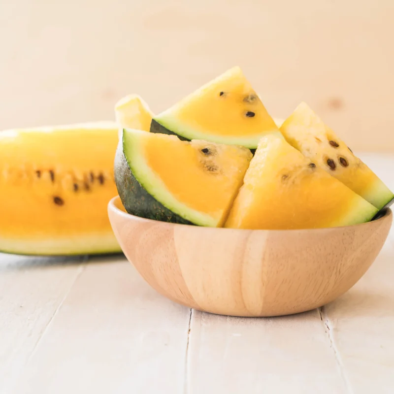 Mini Yellow Watermelon 1 count - Image 3