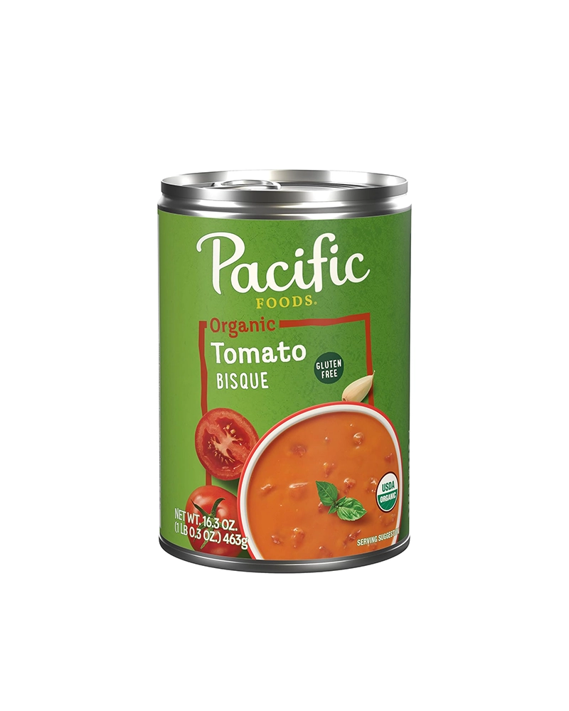 Organic tomato bisque soup