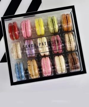 One of Everything French Macarons Gift Box, 15 Piece