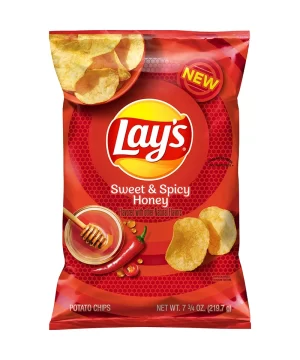 Lay's® Sweet and Spicy Honey Flavored Potato Chips 7.75 oz