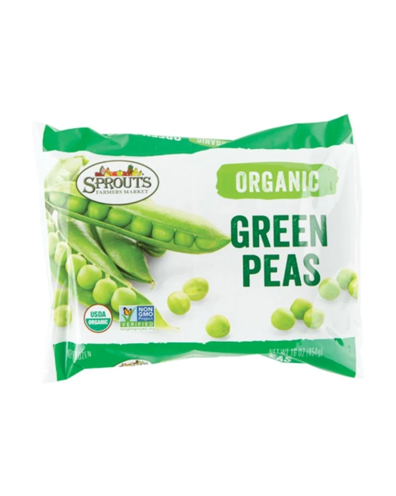 Sprouts organic green peas 1