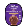 Aldens organic chocolate chocolate chip ice cream 48 oz