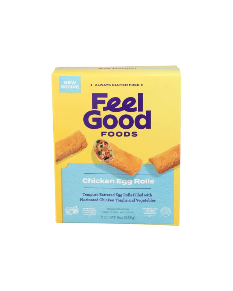 Feel good foods chicken vegetable egg rolls 9 oz 01