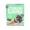 Jolly llama white mint chip cones 3 ct 01