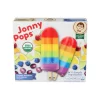 Jonny pops organic rainbow fruit stacks frozen bars 8 pack 8 ct 01