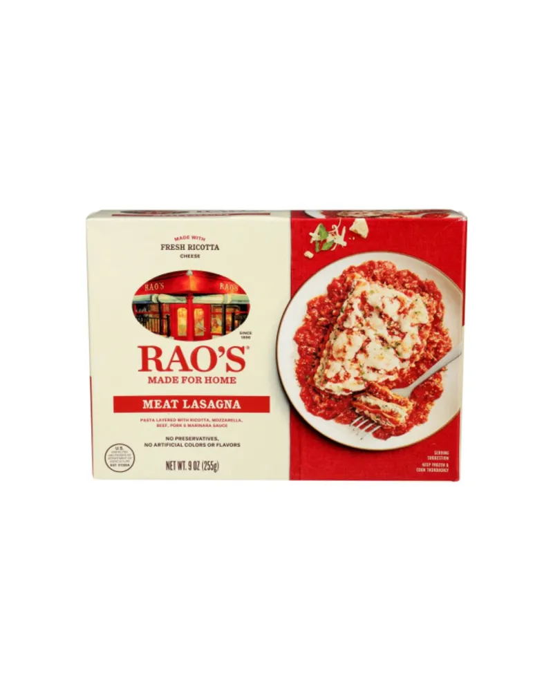 Raos homemade meat lasagna pasta 9 oz 01