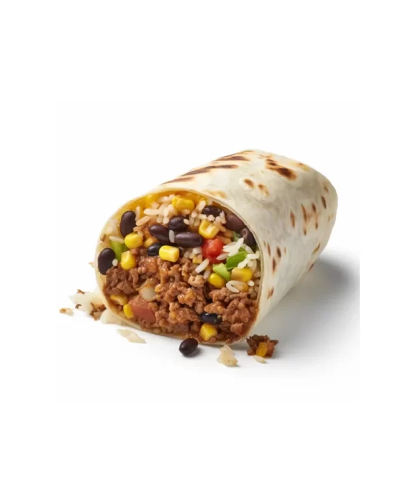 Reds all natural organic bean rice and cheddar burrito 2