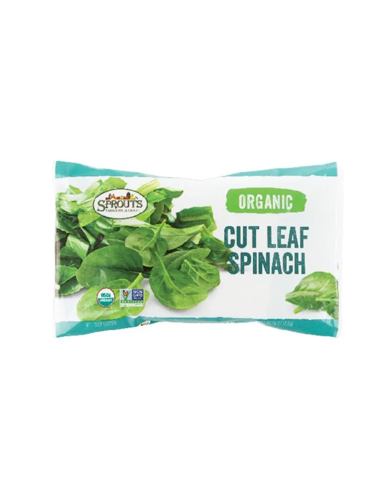 Sprouts organic cut leaf spinach