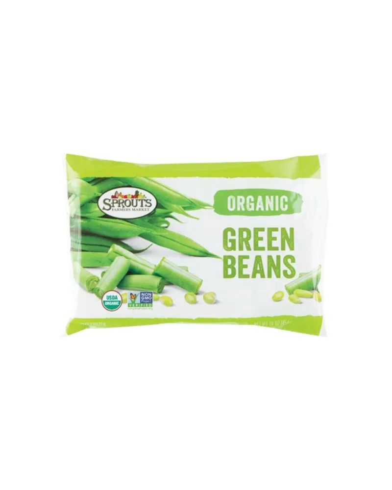 Sprouts organic green beans