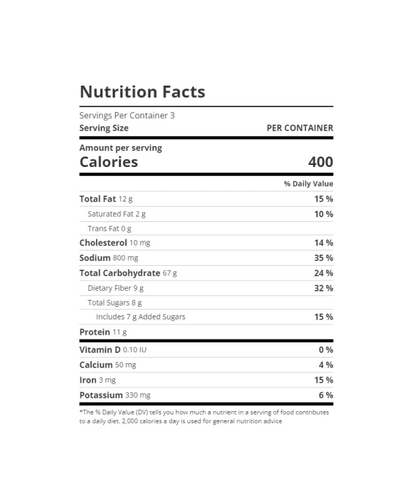 Sprouts organic multigrain waffles 7 4 oz nutrition