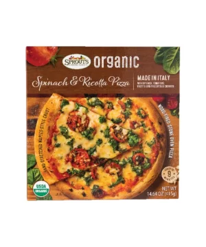 Sprouts Organic Spinach & Ricotta Pizza 14.64 oz