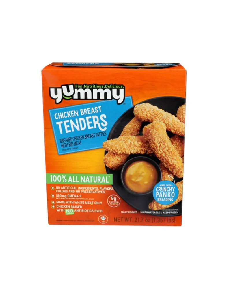 Yummy all natural chicken breast tenders 21 7 oz