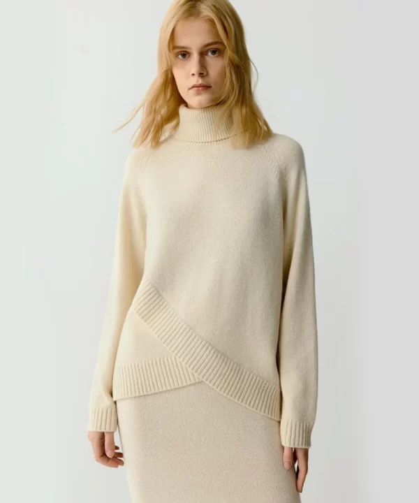 Icicle Turtleneck cashmere jumper