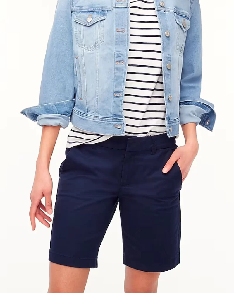 J. Crew Factory 9" Frankie bermuda chino short - Image 11