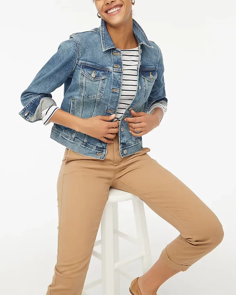 J. Crew Factory Classic jean jacket - Image 2