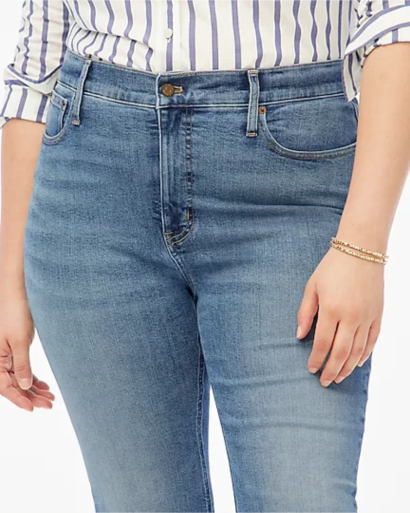 J. Crew Factory Flare crop jean in signature stretch - Image 5